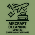 Aircraft Cleaning: Medium (Interior & Exterior)