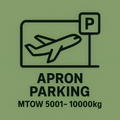 Apron Parking - MTOW 5001 - 10000kg